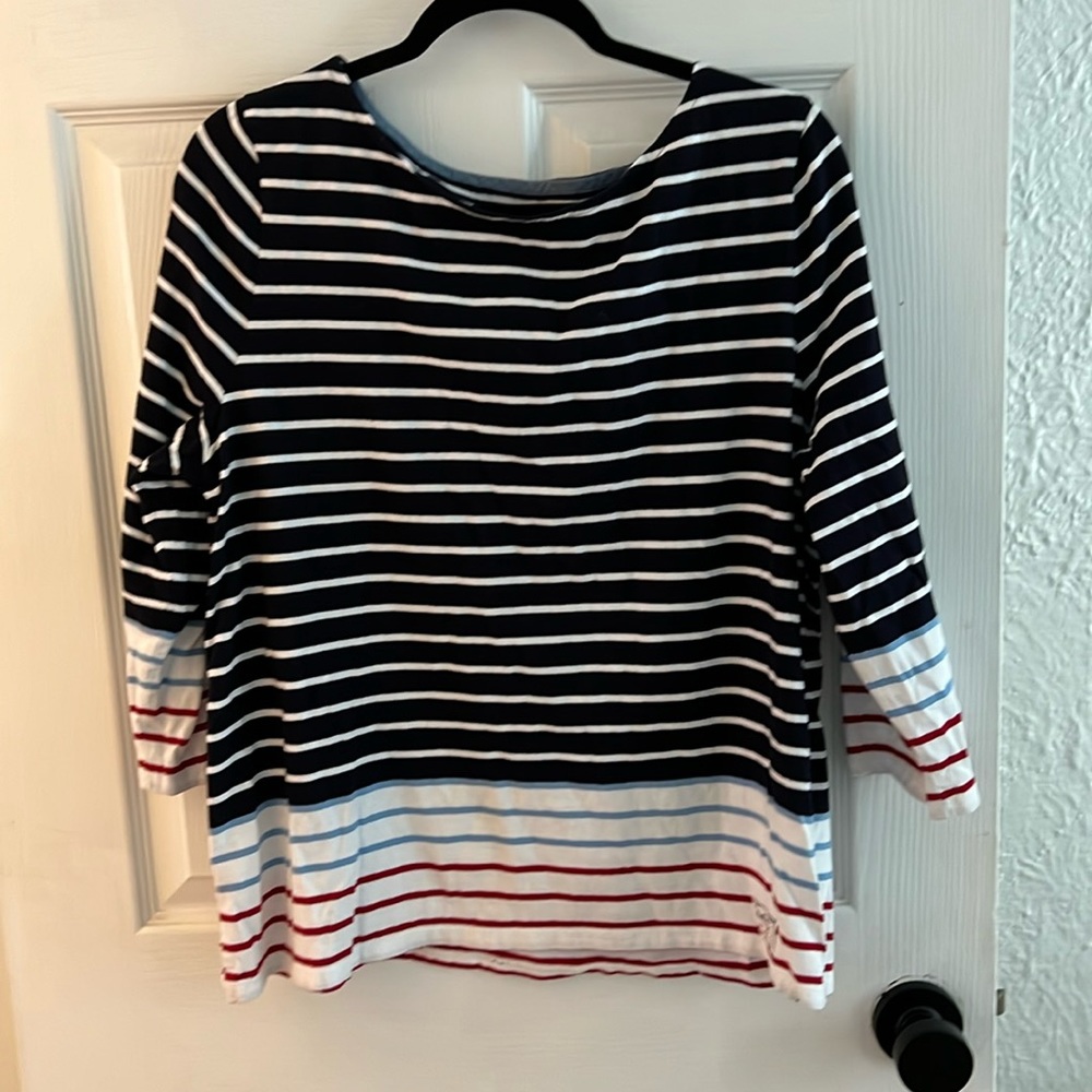 Talbots striped top